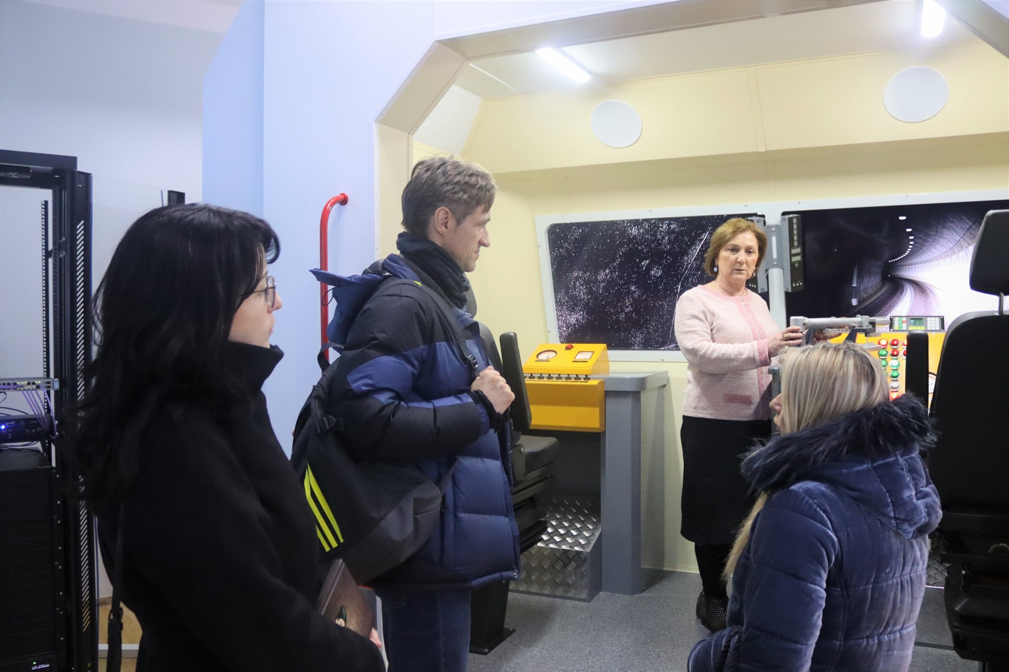  სარკინიგზო ტრანსპორტის კოლეჯს დღეს გერმანიის საერთაშორისო თანამშრომლობის საზოგადოების (GIZ) წარმომადგენლები ესტუმრნენ